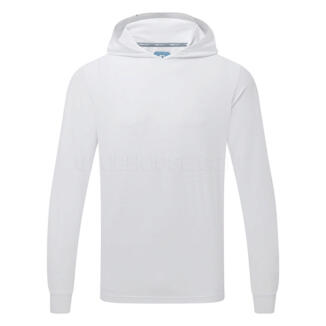 FootJoy TempoSeries Blocked Sun Golf Hoodie White/Flint 34122