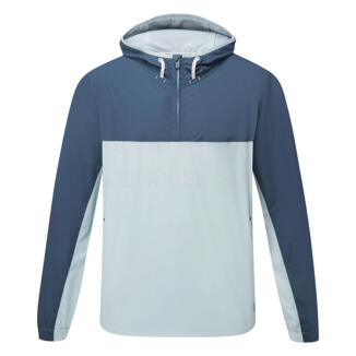 FootJoy TempoSeries Hooded Golf Wind Jacket Dark Denim/Skyway 34114
