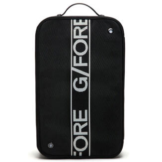G/FORE Canvas Golf Shoe Bag Onyx GUC000053