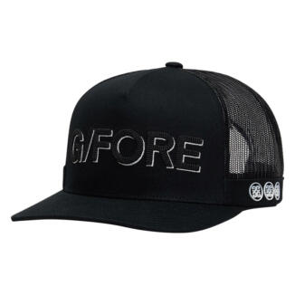 G/FORE Shadow Trucker Snapback Golf Cap Onyx GMH000146