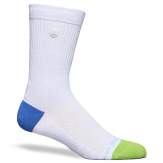 G/FORE Circle G's Crew Golf Socks Snow GMA000003