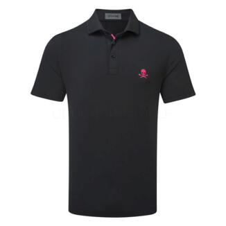 G/FORE All Play Pique Golf Polo Shirt Onyx GMP000103-ONYX