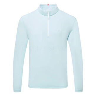 G/FORE Brushed Back Tech 1/4 Zip Golf Sweater Daybreak GMM000035-DAY