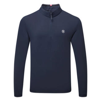 G/FORE Brushed Back Tech 1/4 Zip Golf Sweater Twilight GMM000035-TWI