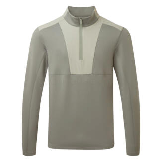 G/FORE Double Knit 1/4 Zip Golf Sweater Isle GMM000021-ISLE