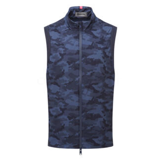 G/FORE The Maverick Hybrid Stretch Golf Wind Vest Twilight Camo GMO000047-TWI