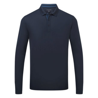 Galvin Green Marwin Long Sleeve Golf Polo Shirt Navy G118133