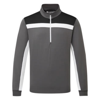 Galvin Green Dean Insula Golf Pullover Forged Iron/Black C01000849237