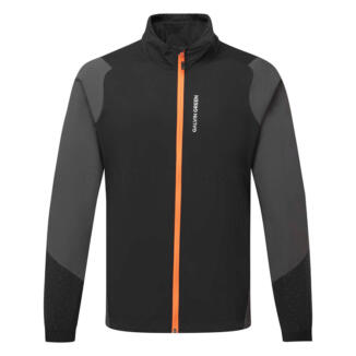 Galvin Green Leandro Interface-1 Golf Wind Jacket Black/Forged Iron/White B01000559366