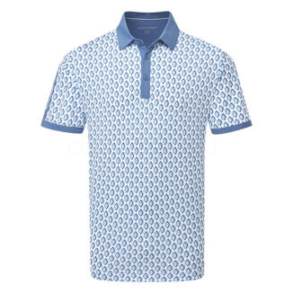 Galvin Green Maxwell Golf Polo Shirt Moonlight Blue/White D01000978839