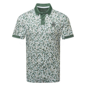 Galvin Green Concept Memphis Golf Polo Shirt Abbey Stone/Duck Green D01001078819