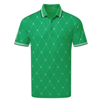 Galvin Green Miguel Golf Polo Shirt Golf Green/White D01001008836