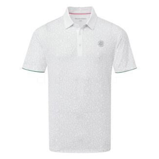 Galvin Green Milton Golf Polo Shirt White/Golf Green D01001018835