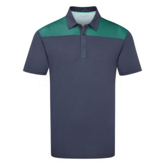 Galvin Green Miran Golf Polo Shirt Navy/Golf Green D01001228765