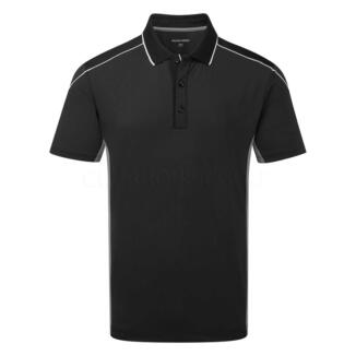 Galvin Green Monte Golf Polo Shirt Black/Sharkskin D01001249350