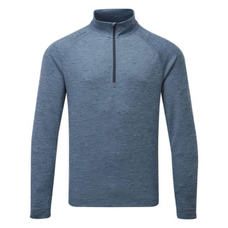 Galvin Green Dion Insula Golf Pullover Blue Melange C01000429587