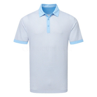 Galvin Green Mate Golf Polo Shirt Alaskan Blue D01000459645