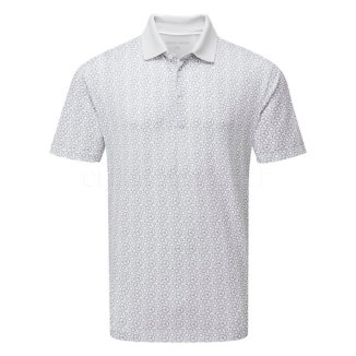 Galvin Green Miracle Golf Polo Shirt White/Cool Grey D01000559235
