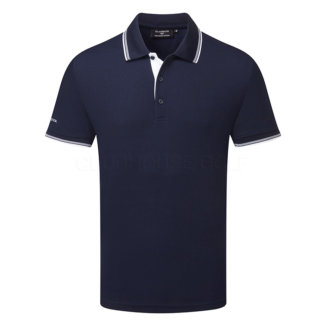 Glenmuir Ethan Golf Polo Shirt Navy/White MSP7422-ETH