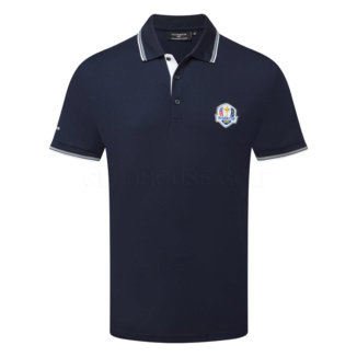 Glenmuir Ethan Ryder Cup Golf Polo Shirt Navy MSP7422-ETH-RC