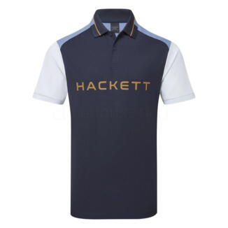 Hackett Sport Multi Golf Polo Shirt Navy HM563402
