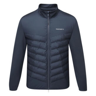 Hackett Sport Ultra Lightweight Full Zip Golf Wind Jacket Navy HM581330