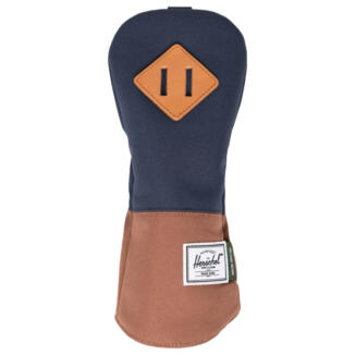 Herschel Heritage Golf Hybrid Headcover Navy/Saddle Brown 30181-02564