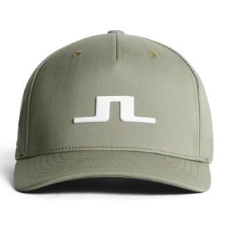 J.Lindeberg Heath Golf Cap Oil Green/White GMAC12102-M311