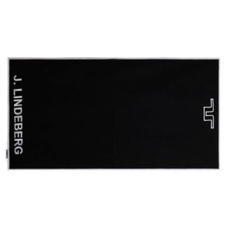 J.Lindeberg JL Golf Towel Black/White/High GMAC12124-9999