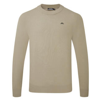 J.Lindeberg Henry Knitted Golf Sweater Brindle GMKW15105-U144