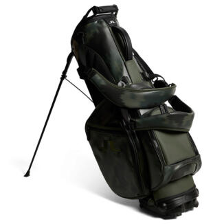 J.Lindeberg Play Print Golf Stand Bag Warp Forest/Black GMAC13521-M538