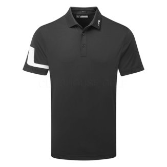 J.Lindeberg Heath Golf Polo Shirt Black GMJT06335-9999