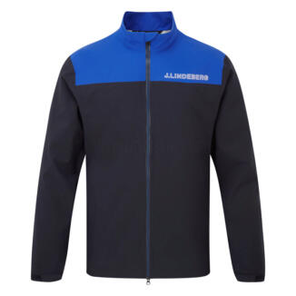 J.Lindeberg Bridge Padded Waterproof Golf Jacket JL Navy/Club Blue GMOW10921-6855