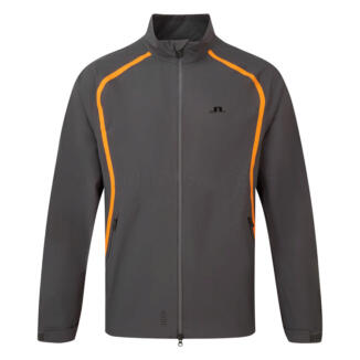 J.Lindeberg Sandy Waterproof Golf Jacket Asphalt/Night Owl GMOW10966-W015