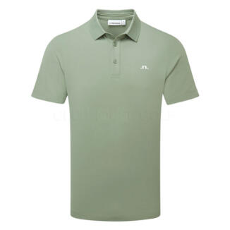 J.Lindeberg Bridge Golf Polo Shirt Hedge Green GMJT14642-M286