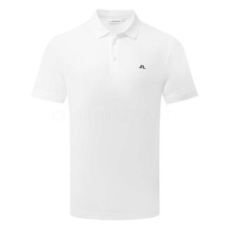 J.Lindeberg Bridge Golf Polo Shirt White GMJT16987-0000