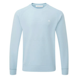 J.Lindeberg Finn Crew Neck Golf Sweater Forget Me Not GMJS16015-O127