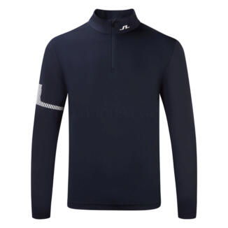 J.Lindeberg Heath Strike 1/4 Zip Golf Sweater JL Navy GMJS11958-6855