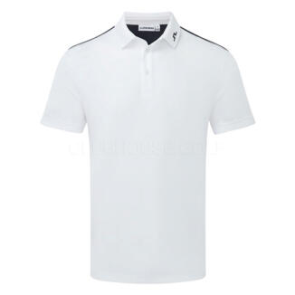 J.Lindeberg Jad Golf Polo Shirt White GMJT17429-0000