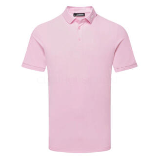 J.Lindeberg KV Golf Polo Shirt Nosegay/White GMJT11825-S211