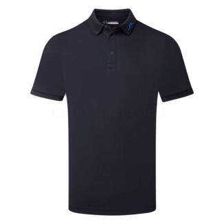 J.Lindeberg KV Golf Polo Shirt Sonic Blue/JL Navy GMJT13040-O556