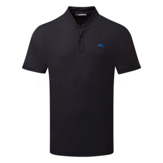 J.Lindeberg Bode Golf Polo Shirt Black/Nautical Blue GMJT09164-9999