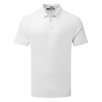 J.Lindeberg Kim Golf Polo Shirt Light Grey/White GMJT09548-U053