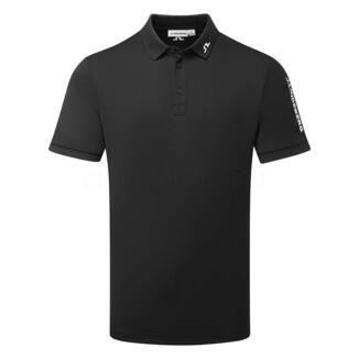 J.Lindeberg Tour Tech Golf Polo Shirt Black GMJT16988-9999