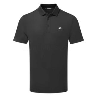 J.Lindeberg Bridge Golf Polo Shirt Black GMJT16987-9999