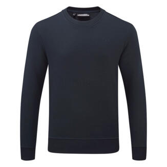 J.Lindeberg Alpha Crew Neck Golf Sweater JL Navy AMJS13450-6855