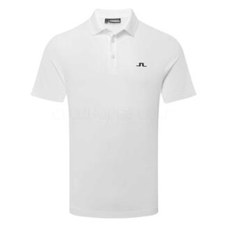 J.Lindeberg Bridge Golf Polo Shirt White/Black GMJT11762-0000