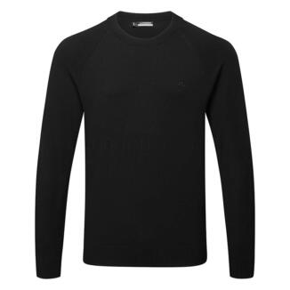 J.Lindeberg Henry Knitted Golf Sweater Black GMKW12998-9999