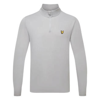 Lyle & Scott Core 1/4 Zip Golf Sweater Ultimate Grey ML2460-Y106