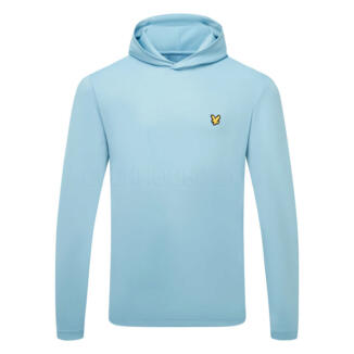 Lyle & Scott Core Golf Hoodie Aquamarine Blue ML2463-661